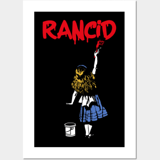 rancid and red girl Posters and Art